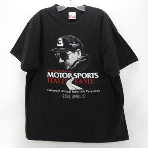 VINTAGE Dale Earnhardt Shirt XL NASCAR Motorsports Hall Of Fame Y2K
